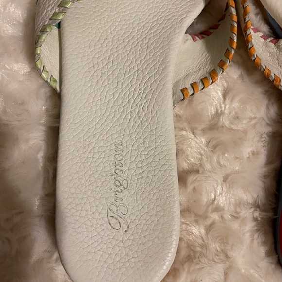 Brighton Multicolor Thong CHERYL wedge sandal - Picture 2 of 5